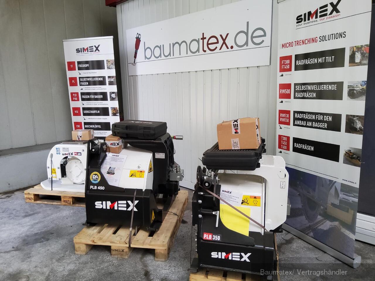 Simex PLB350/ 450 für Bagger von 6,5- 15to. - Asfaltfräs: bild 2 Simex PLB350/ 450 für Bagger von 6,5- 15to. - Asfaltfräs: bild 2