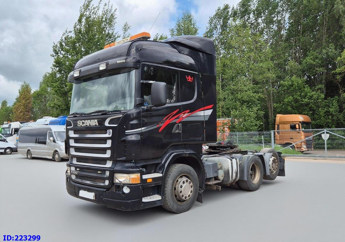 SCANIA R420 6x2 MANUAL - Dragbil: bild 1 SCANIA R420 6x2 MANUAL - Dragbil: bild 1