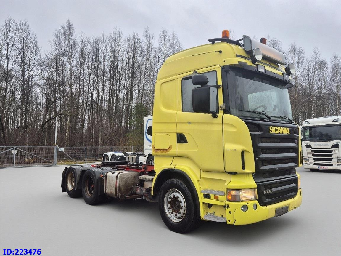 SCANIA R420 6x2 Manual 10 tires - Dragbil: bild 1 SCANIA R420 6x2 Manual 10 tires - Dragbil: bild 1