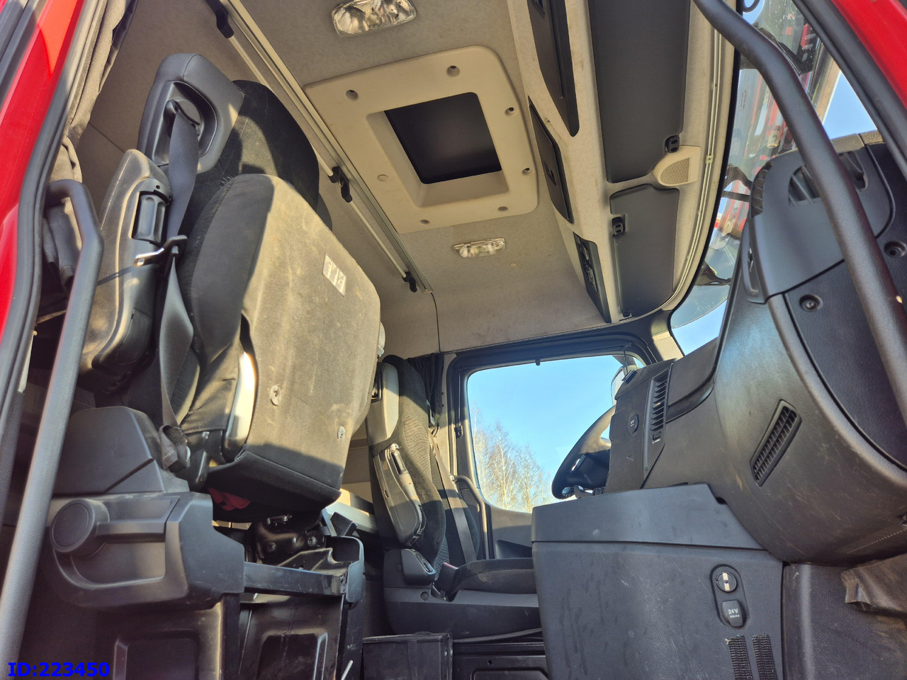 Chassi lastbil MERCEDES-BENZ Arocs 4163  8x4  FULL STEEL (Motor defekt): bild 20