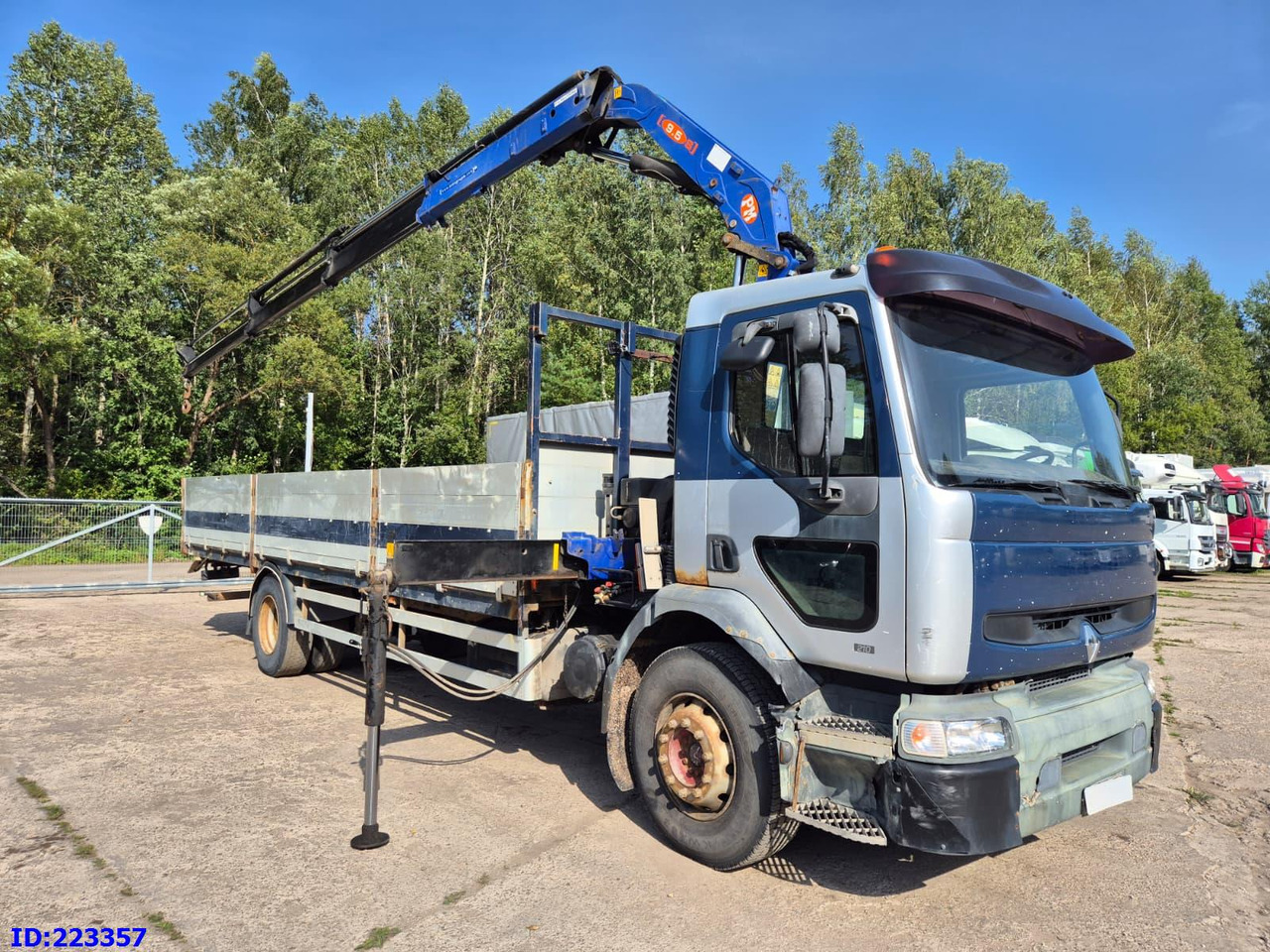 RENAULT Premium 210 4x2 Crane PM - Timmerbil: bild 2 RENAULT Premium 210 4x2 Crane PM - Timmerbil: bild 2