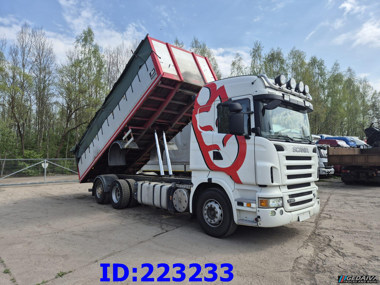 SCANIA R620 6x2 Euro5 - Tippbil lastbil: bild 4 SCANIA R620 6x2 Euro5 - Tippbil lastbil: bild 4