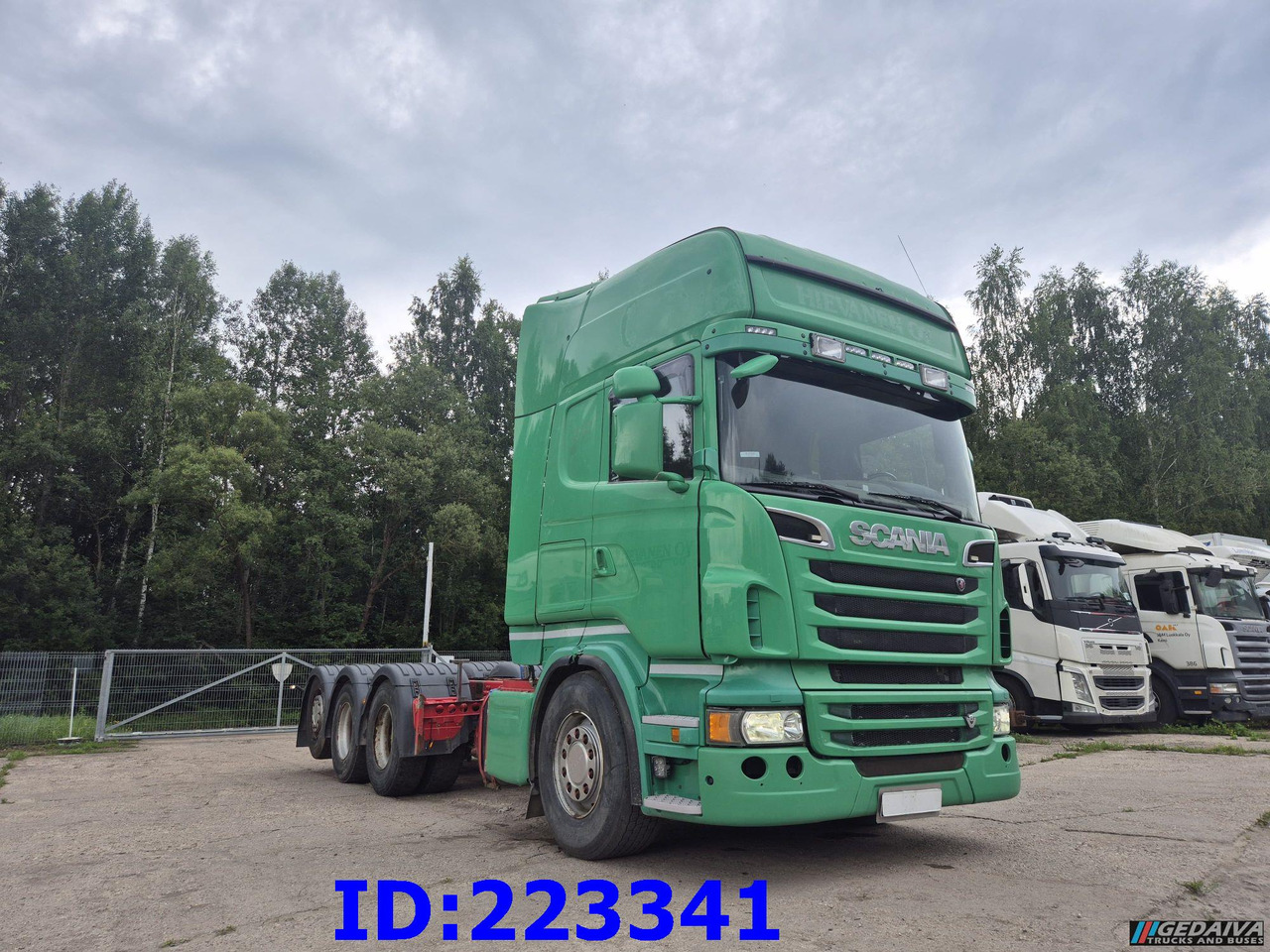 SCANIA R620 - 8x4 - Steering axle - Retarder - Chassi lastbil: bild 4 SCANIA R620 - 8x4 - Steering axle - Retarder - Chassi lastbil: bild 4