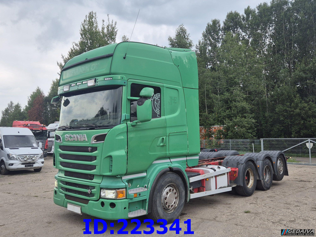 SCANIA R620 - 8x4 - Steering axle - Retarder - Chassi lastbil: bild 1 SCANIA R620 - 8x4 - Steering axle - Retarder - Chassi lastbil: bild 1