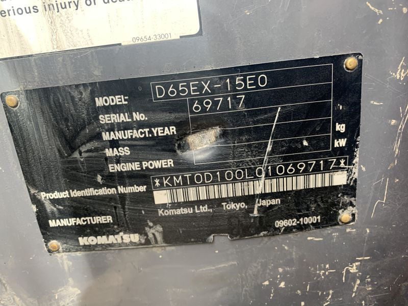 Bulldozer Komatsu D 65 EX-15 (110158): bild 7 Bulldozer Komatsu D 65 EX-15 (110158): bild 7