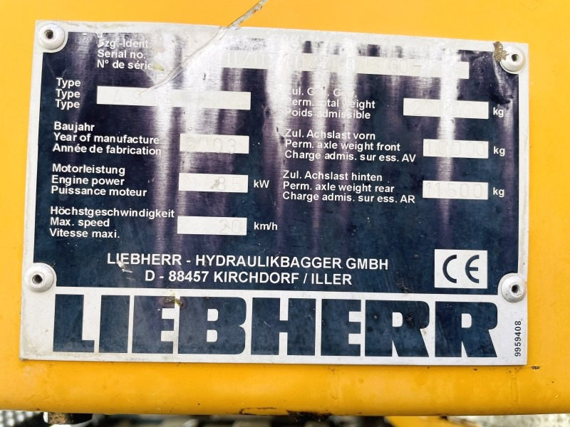 Liebherr A904 (3758) - Materialhanterare: bild 5 Liebherr A904 (3758) - Materialhanterare: bild 5