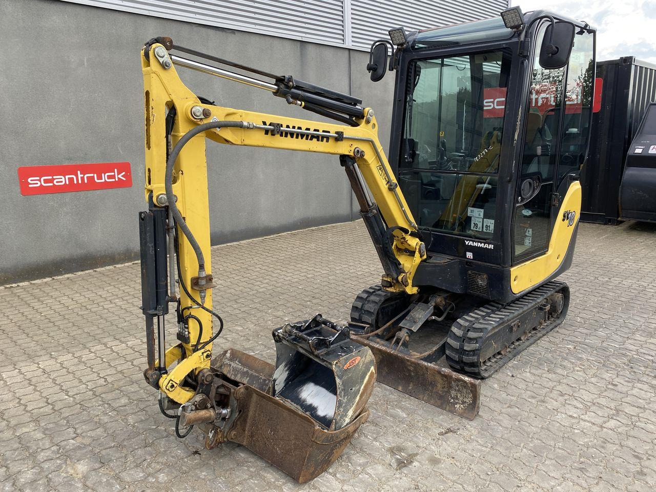 Yanmar SV18 - Minigrävmaskin: bild 1 Yanmar SV18 - Minigrävmaskin: bild 1