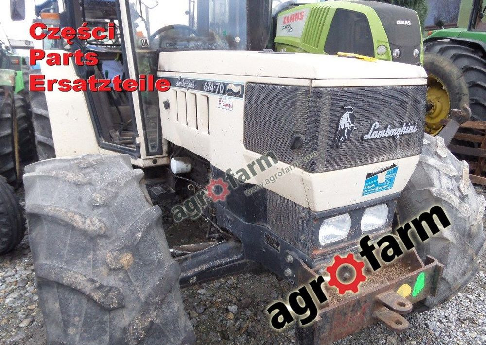 Lamborghini 674-70 części, skrzynia biegów, kabina - Reservdelar: bild 2 Lamborghini 674-70 części, skrzynia biegów, kabina - Reservdelar: bild 2