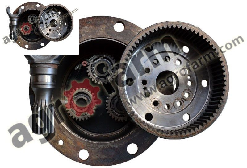 Układ planetarny, zwolnica Fendt 410, 411, 412, Ci - Transmission: bild 2 Układ planetarny, zwolnica Fendt 410, 411, 412, Ci - Transmission: bild 2