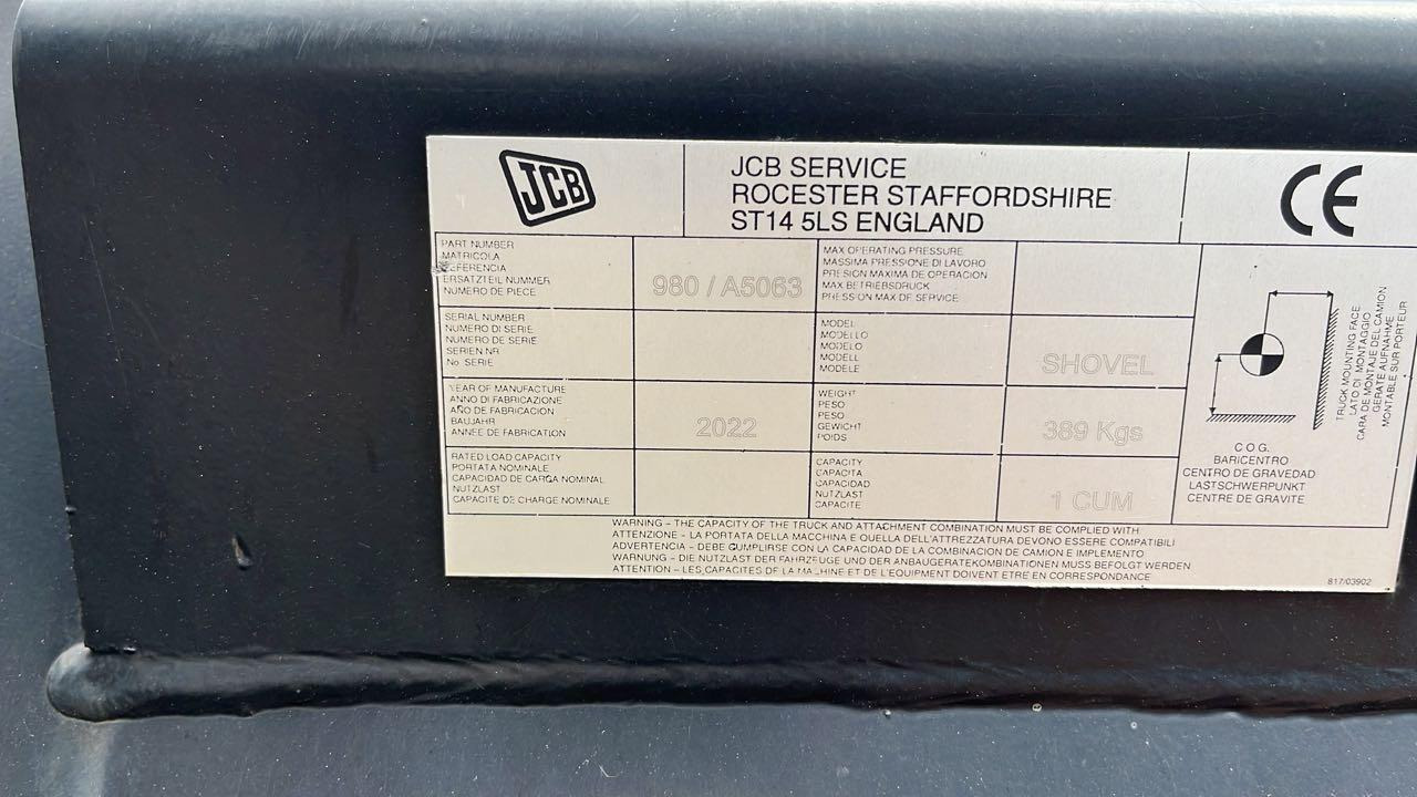 JCB Schaufel - Lastarskopa: bild 1 JCB Schaufel - Lastarskopa: bild 1