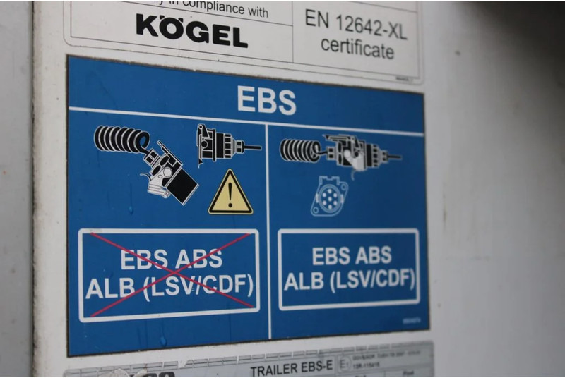 Kyl/ Frys semitrailer Kögel CARRIER VECTOR 1950 + 2.67 + ATP: bild 11