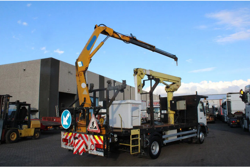 MAN 14.224 + EURO 2 + PTO + EFFER 95 / 2S + 11.5meter platform - Kranbil: bild 2 MAN 14.224 + EURO 2 + PTO + EFFER 95 / 2S + 11.5meter platform - Kranbil: bild 2