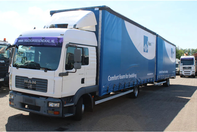 MAN TGL 8.210 + TRAILER + SLEEPCAB COMBI - Kapellbil: bild 2 MAN TGL 8.210 + TRAILER + SLEEPCAB COMBI - Kapellbil: bild 2