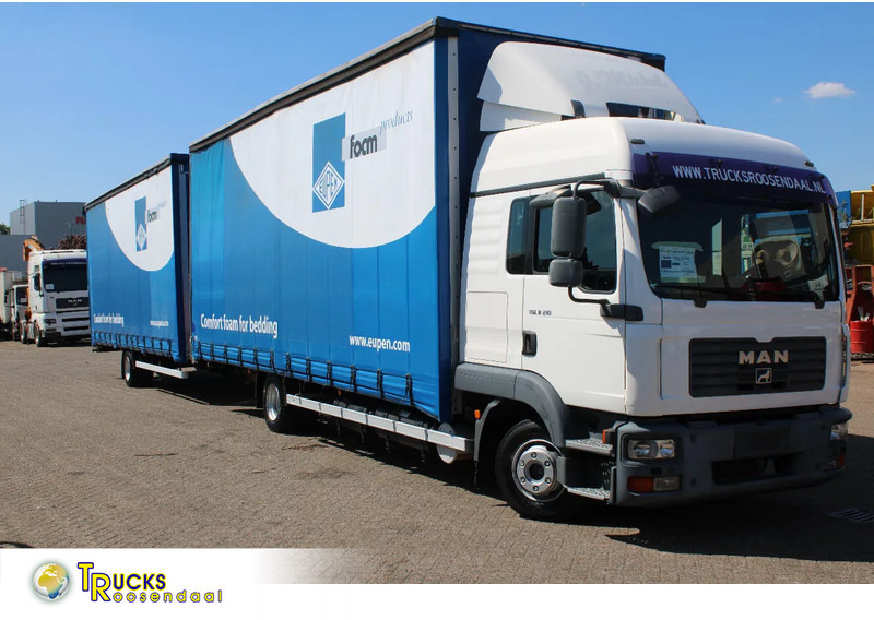 MAN TGL 8.210 + TRAILER + SLEEPCAB COMBI - Kapellbil: bild 1 MAN TGL 8.210 + TRAILER + SLEEPCAB COMBI - Kapellbil: bild 1