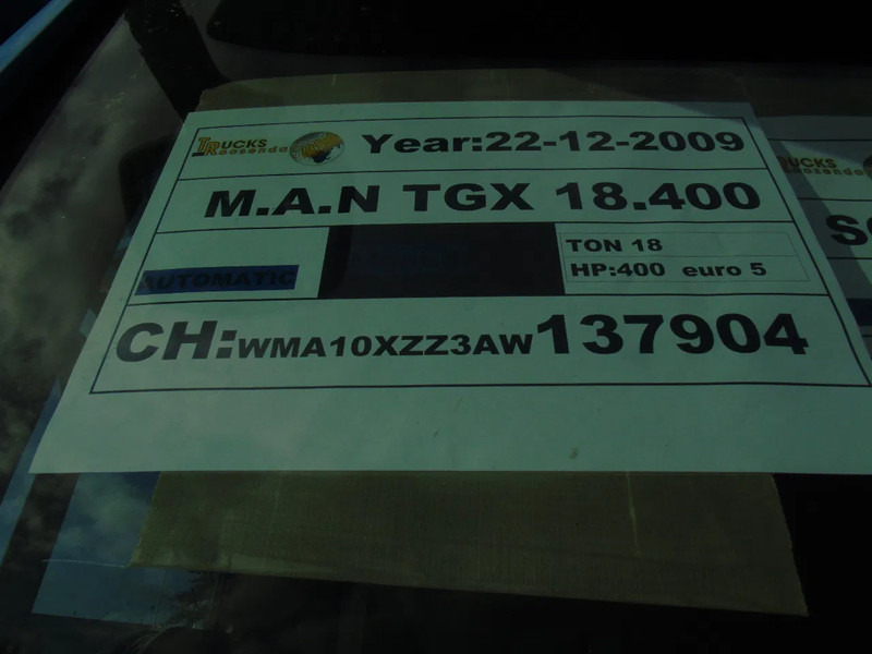 MAN TGX 18.400 +4X2 + DHOLLANDIA LOADLIFT - Kylbil lastbil: bild 4 MAN TGX 18.400 +4X2 + DHOLLANDIA LOADLIFT - Kylbil lastbil: bild 4