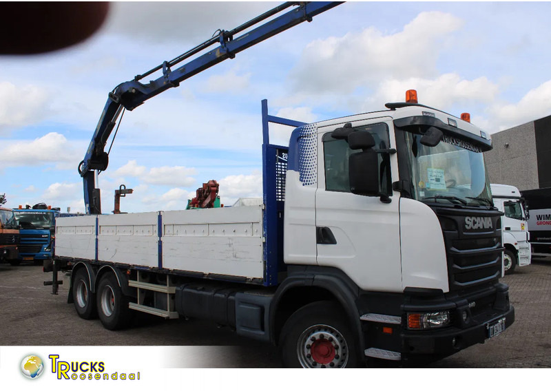 Scania G440 hiab 166-4 hipro + 6x4 + manual + remote - Kranbil: bild 1 Scania G440 hiab 166-4 hipro + 6x4 + manual + remote - Kranbil: bild 1