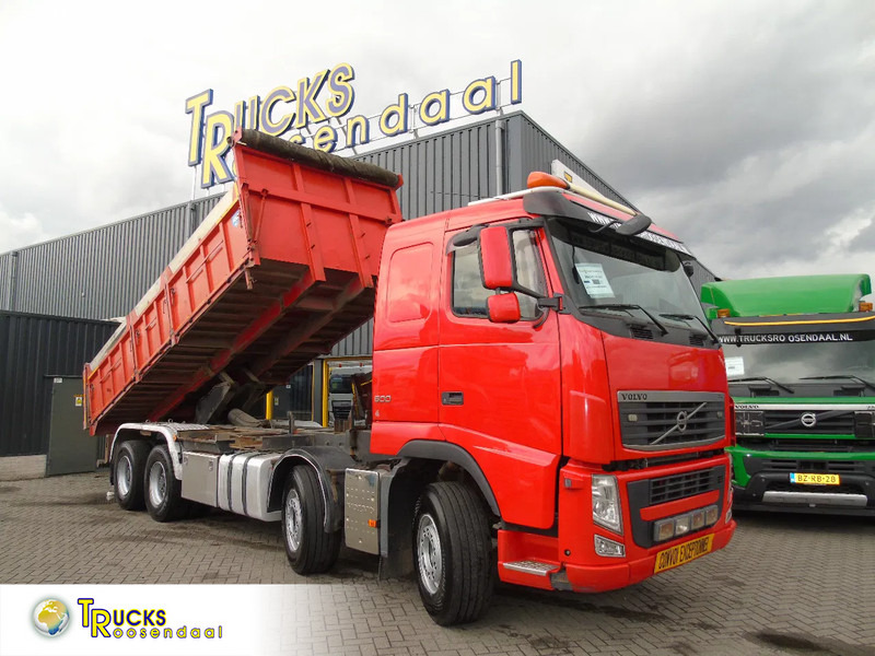 Volvo FH 500 + 8X4 + SPRING + EURO 5 + RETARDER - Tippbil lastbil: bild 1 Volvo FH 500 + 8X4 + SPRING + EURO 5 + RETARDER - Tippbil lastbil: bild 1