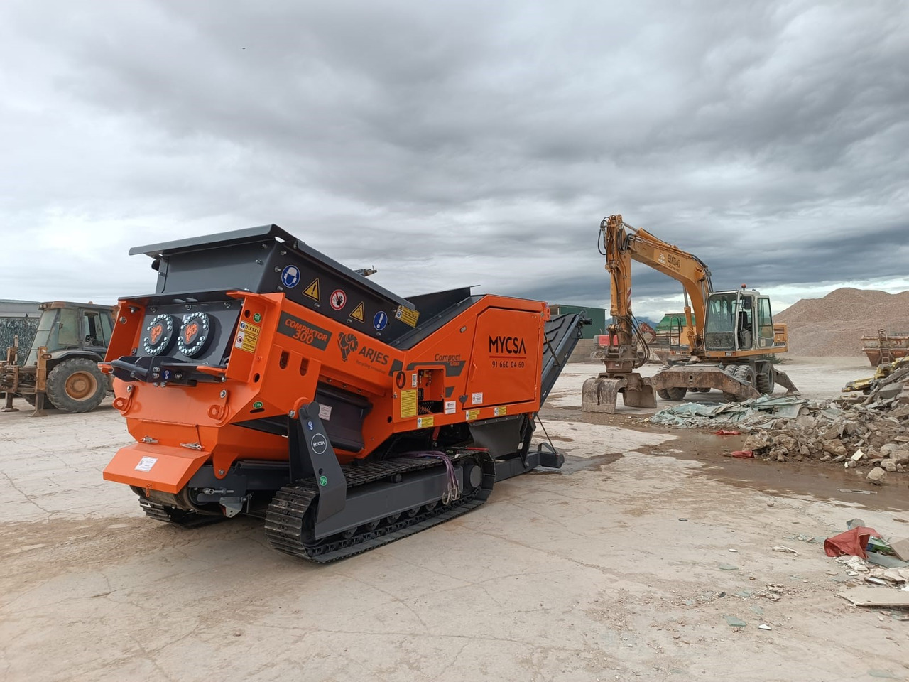 Arjes Compaktor - Krossverk: bild 1 Arjes Compaktor - Krossverk: bild 1