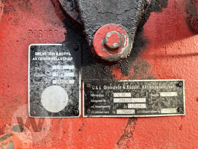 O&K L 18 - Hjullastare: bild 2 O&K L 18 - Hjullastare: bild 2