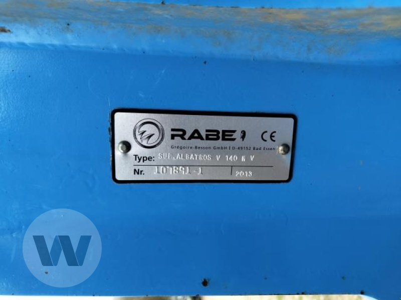 Rabe Albatros V 140 M - Plog: bild 2 Rabe Albatros V 140 M - Plog: bild 2