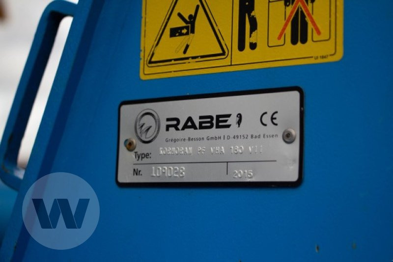 Rabe KORMORAN PF VHA 180 VII - Plog: bild 5 Rabe KORMORAN PF VHA 180 VII - Plog: bild 5