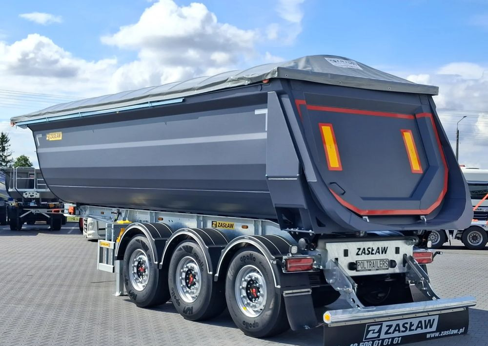 Zaslaw NOWY MODEL // Elektryczna plandeka // CAŁA HARDOX 500 24/27m3 - Tippbil semitrailer: bild 3 Zaslaw NOWY MODEL // Elektryczna plandeka // CAŁA HARDOX 500 24/27m3 - Tippbil semitrailer: bild 3