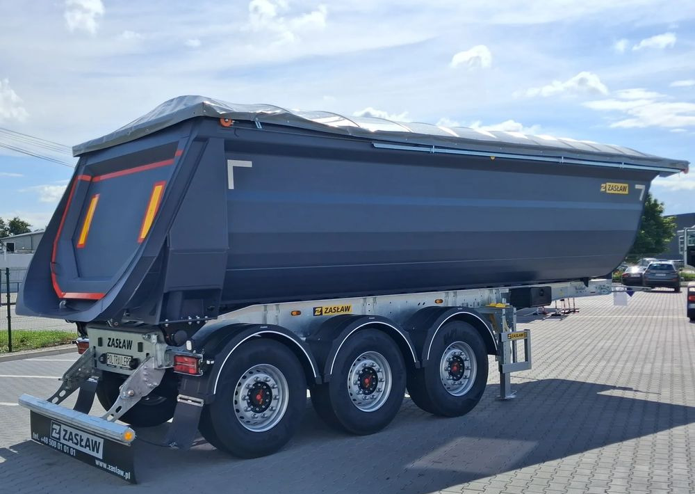Zaslaw NOWY MODEL // Elektryczna plandeka // CAŁA HARDOX 500 24/27m3 - Tippbil semitrailer: bild 4 Zaslaw NOWY MODEL // Elektryczna plandeka // CAŁA HARDOX 500 24/27m3 - Tippbil semitrailer: bild 4