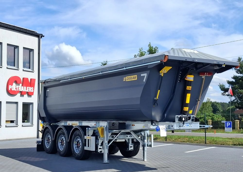 Zaslaw NOWY MODEL // Elektryczna plandeka // CAŁA HARDOX 500 24/27m3 - Tippbil semitrailer: bild 2 Zaslaw NOWY MODEL // Elektryczna plandeka // CAŁA HARDOX 500 24/27m3 - Tippbil semitrailer: bild 2