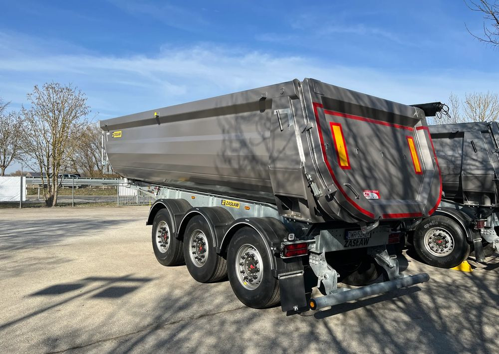 Ny Tippbil semitrailer Zaslaw Wywrtoka stalowa HARDOX 500 - podłoga i boki, 24/27m3: bild 1