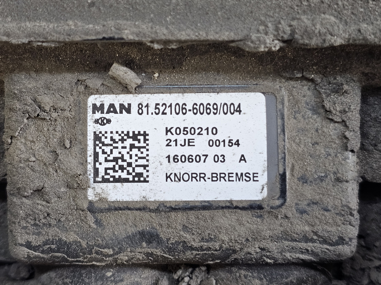 MAN TGS TGX / REAR EBS VALVE / 81521066069 - Bromsventil: bild 3 MAN TGS TGX / REAR EBS VALVE / 81521066069 - Bromsventil: bild 3