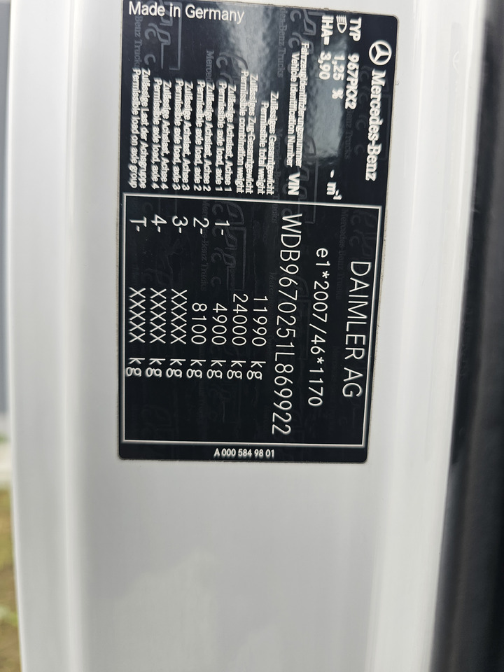 Hytt MERCEDES-BENZ ATEGO EURO 6 / COMPLETE CABINE: bild 7 Hytt MERCEDES-BENZ ATEGO EURO 6 / COMPLETE CABINE: bild 7