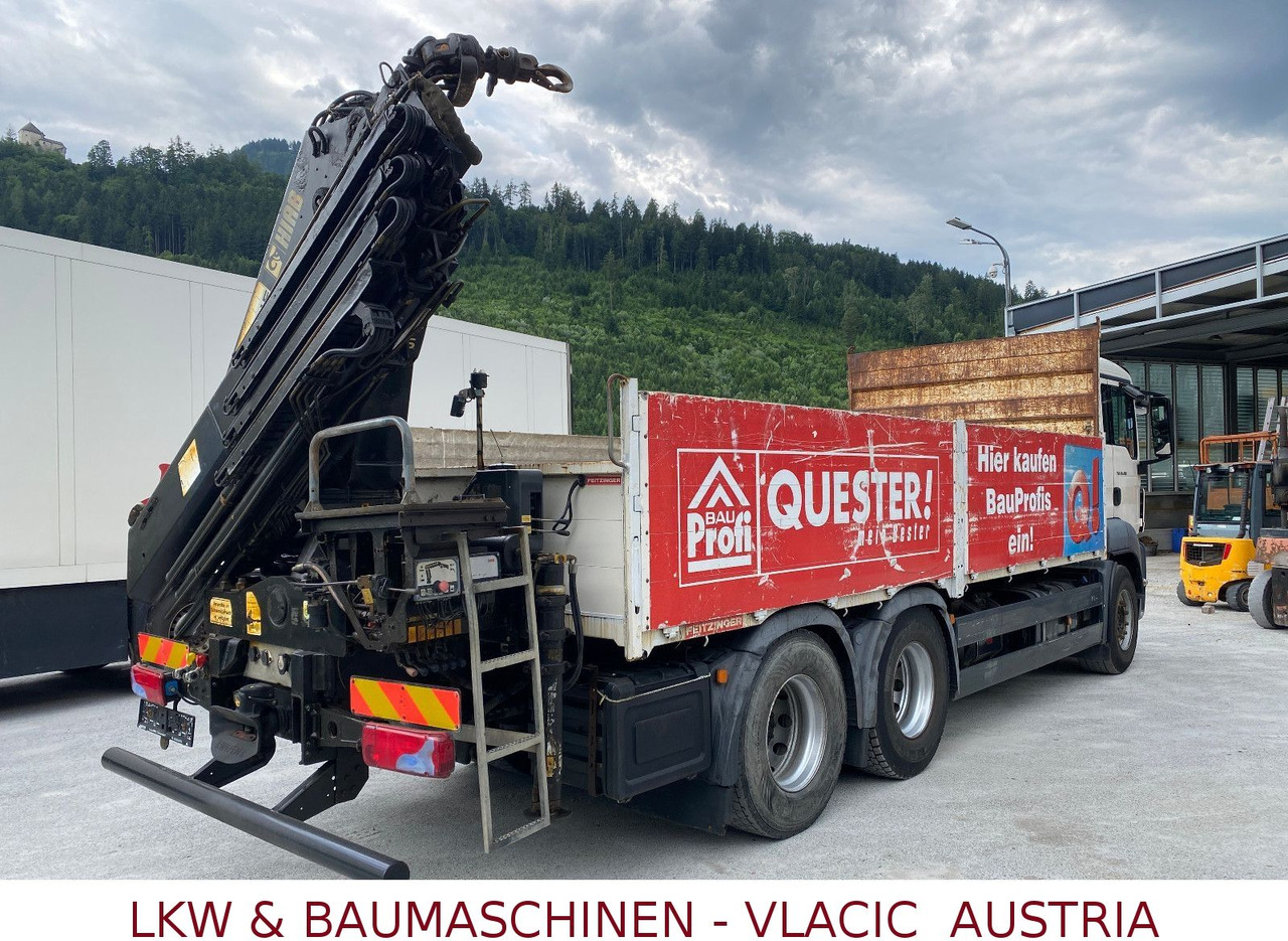 MAN TGS 26.400 6x4 mit Kran HIAB 166 - Flakbil, Kranbil: bild 3 MAN TGS 26.400 6x4 mit Kran HIAB 166 - Flakbil, Kranbil: bild 3