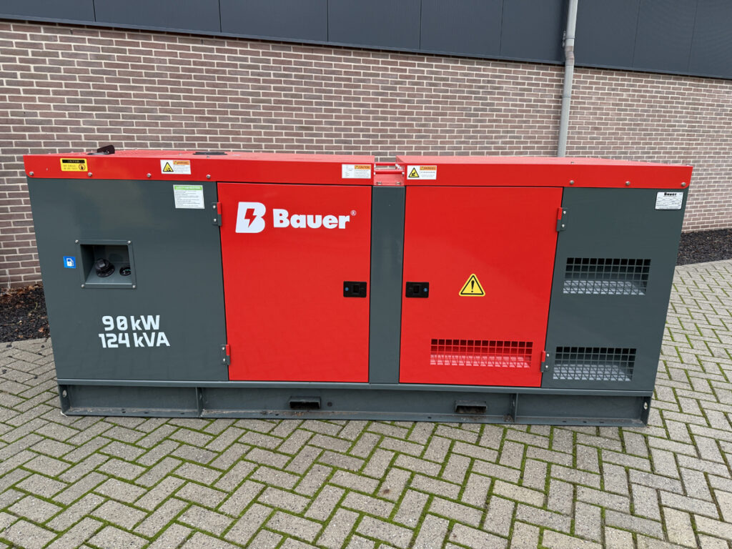 BAUER 124 KVA - Elgenerator: bild 1 BAUER 124 KVA - Elgenerator: bild 1