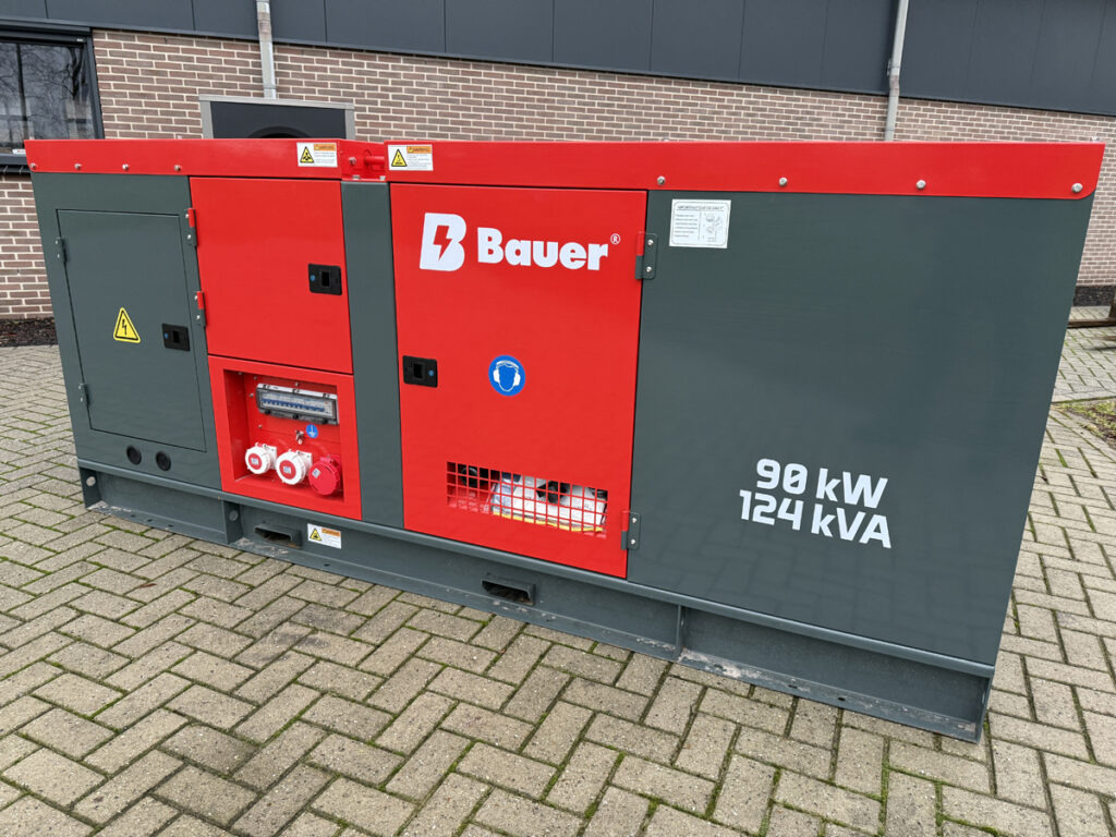 BAUER 124 KVA - Elgenerator: bild 2 BAUER 124 KVA - Elgenerator: bild 2
