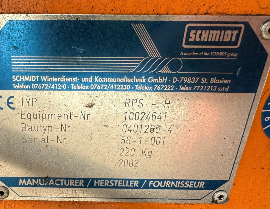 Sopaggregat Unimog Leitpfostenwaschgerät  Schmidt RPS-H: bild 8 Sopaggregat Unimog Leitpfostenwaschgerät  Schmidt RPS-H: bild 8