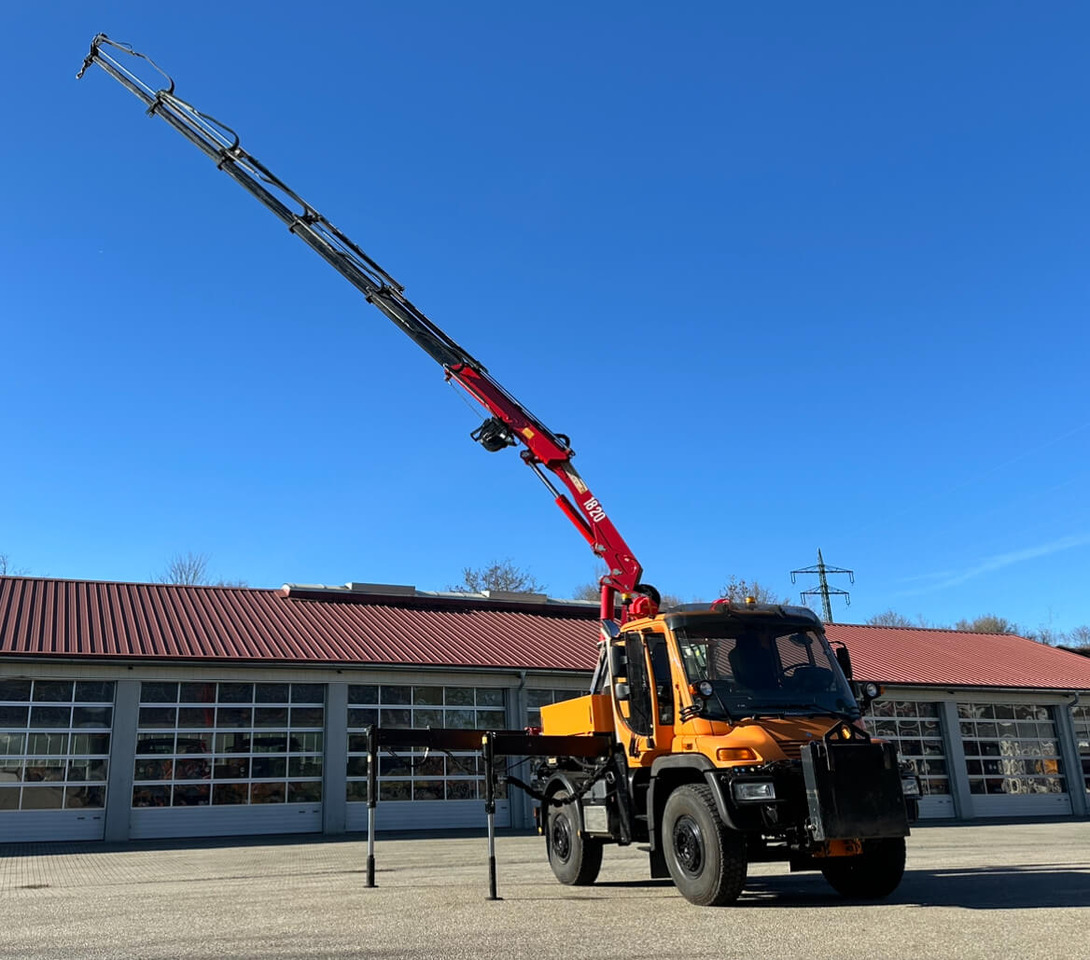 Unimog 400 - U400 405 25177 mit Wechselkran Merced - Utility/ Specialfordon: bild 1 Unimog 400 - U400 405 25177 mit Wechselkran Merced - Utility/ Specialfordon: bild 1