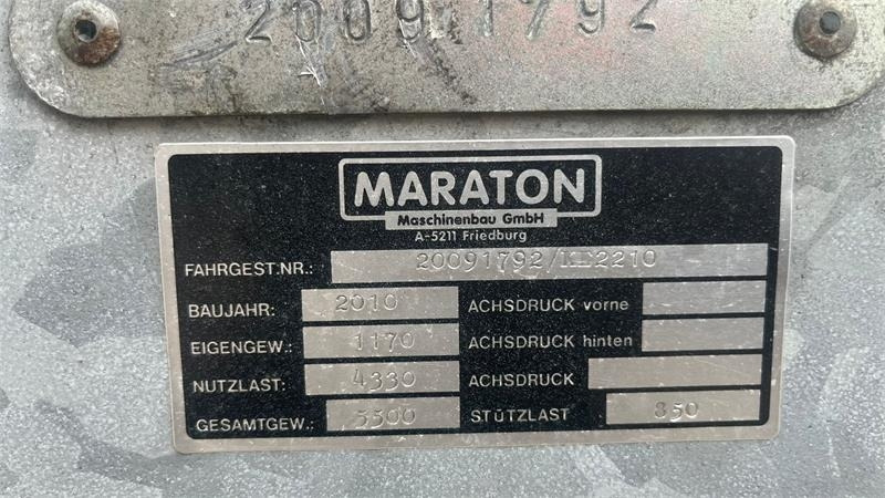 Maraton 3 vejstip med høje sider med bremser - Tippvagn för lantbruk: bild 4 Maraton 3 vejstip med høje sider med bremser - Tippvagn för lantbruk: bild 4