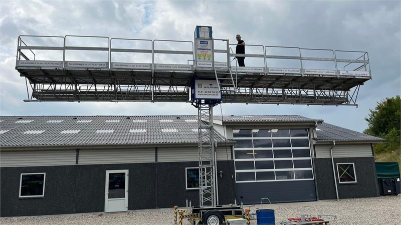 Mega-Tower Byggeelevatorer arbejdsplatformen, Bygg - Saxlift: bild 1 Mega-Tower Byggeelevatorer arbejdsplatformen, Bygg - Saxlift: bild 1