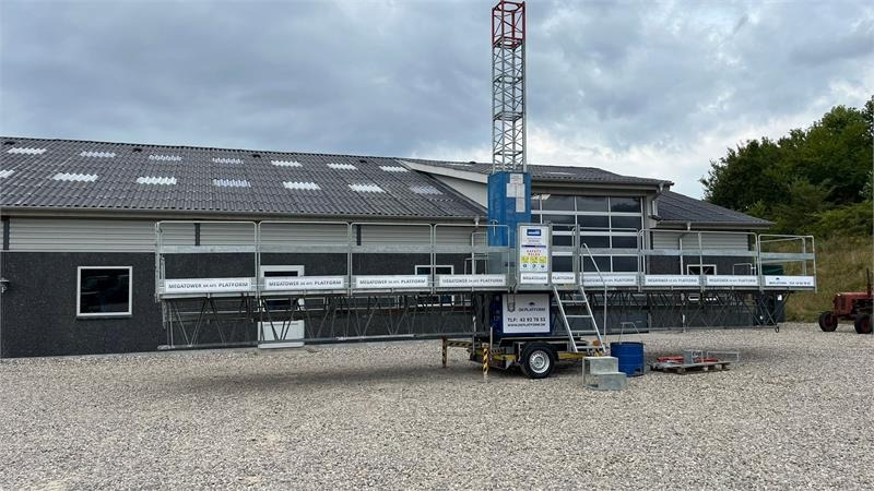 Mega-Tower Byggeelevatorer arbejdsplatformen, Bygg - Saxlift: bild 2 Mega-Tower Byggeelevatorer arbejdsplatformen, Bygg - Saxlift: bild 2