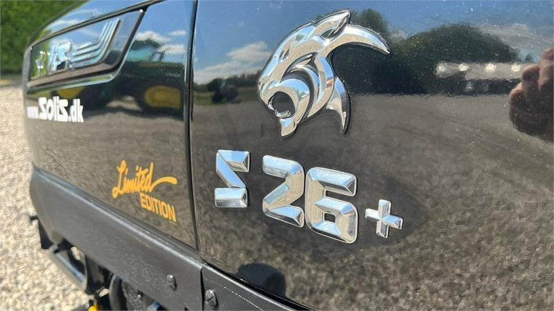 Kommunaltraktor Solis S26 Limited Edition i sort 6+2 Gearmaskine med Ser: bild 8
