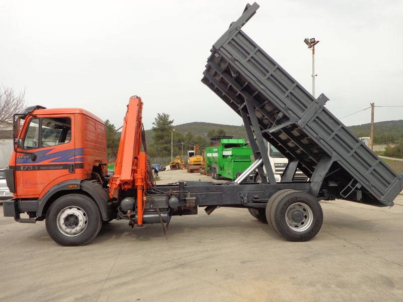 Mercedes-Benz SK 1722 Mercedes Benz SK1722 4X2 Kipper AND Crane - Tippbil lastbil: bild 3 Mercedes-Benz SK 1722 Mercedes Benz SK1722 4X2 Kipper AND Crane - Tippbil lastbil: bild 3
