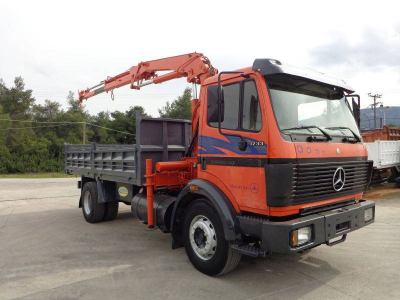 Mercedes-Benz SK 1722 Mercedes Benz SK1722 4X2 Kipper AND Crane - Tippbil lastbil: bild 2 Mercedes-Benz SK 1722 Mercedes Benz SK1722 4X2 Kipper AND Crane - Tippbil lastbil: bild 2