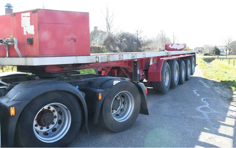 LUECK SPR75/5 5 achse BALLAST TRAILER 3x STEERAXLE!! - Flaktrailer: bild 3 LUECK SPR75/5 5 achse BALLAST TRAILER 3x STEERAXLE!! - Flaktrailer: bild 3
