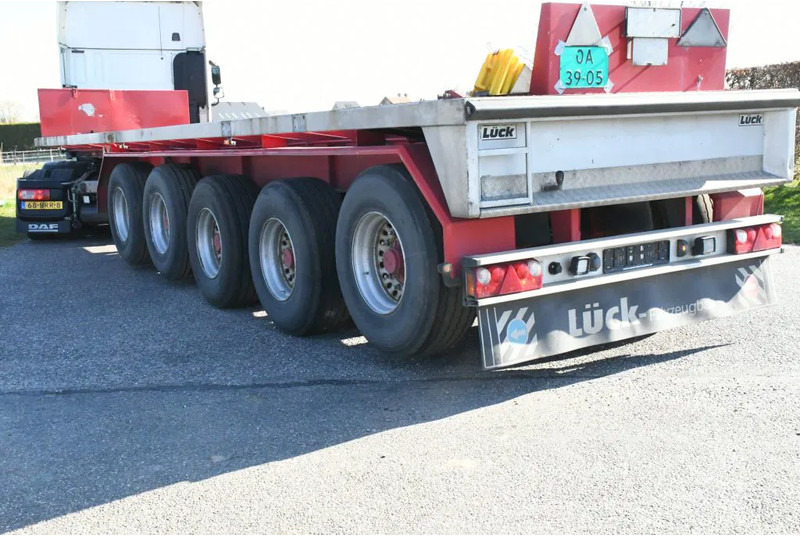 LUECK SPR75/5 5 achse BALLAST TRAILER 3x STEERAXLE!! - Flaktrailer: bild 4 LUECK SPR75/5 5 achse BALLAST TRAILER 3x STEERAXLE!! - Flaktrailer: bild 4