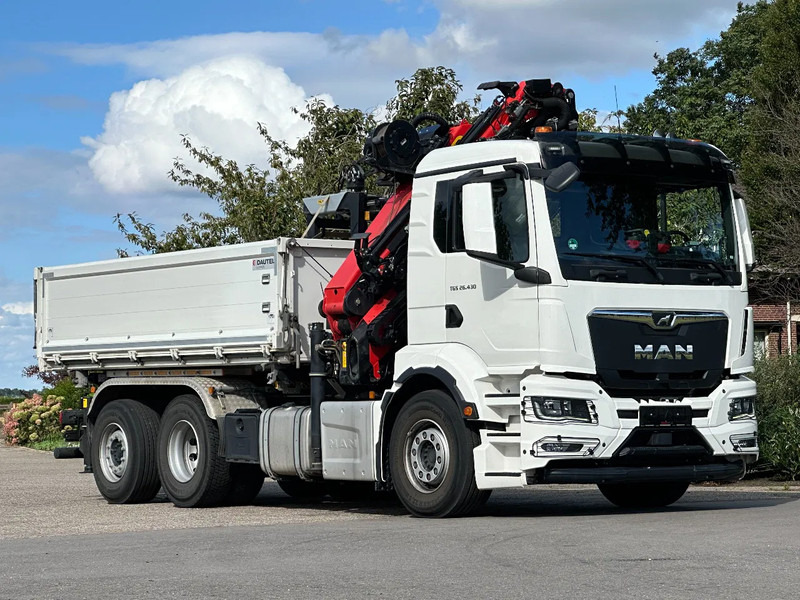 MAN TGS 26.430 2022!EURO6!! 6x2!! PALFINGER 23tm+JIB+LIER/WINCH!!DREISEITEN KIPPER/BORDMATIC!!9tkm - Tippbil lastbil, Kranbil: bild 2 MAN TGS 26.430 2022!EURO6!! 6x2!! PALFINGER 23tm+JIB+LIER/WINCH!!DREISEITEN KIPPER/BORDMATIC!!9tkm - Tippbil lastbil, Kranbil: bild 2