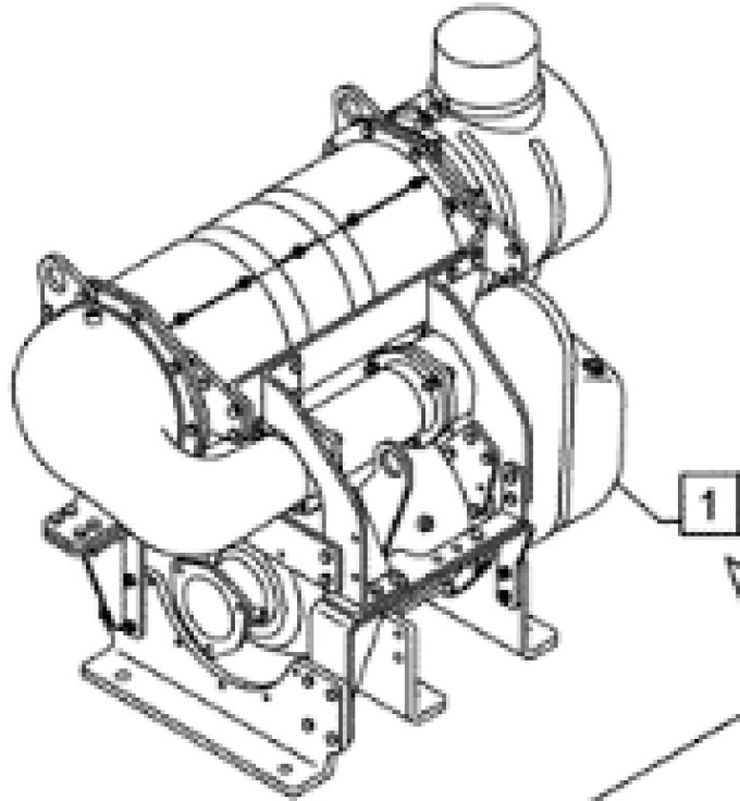 Case 48011613 - 8983324709-0 - Ljuddämpare för Byggmaskiner: bild 1 Case 48011613 - 8983324709-0 - Ljuddämpare för Byggmaskiner: bild 1