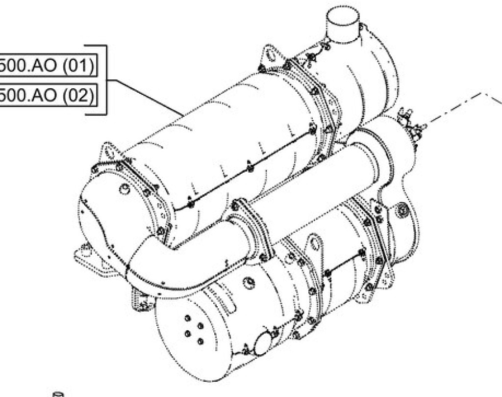 Case 48108098 - Ljuddämpare för Byggmaskiner: bild 1 Case 48108098 - Ljuddämpare för Byggmaskiner: bild 1