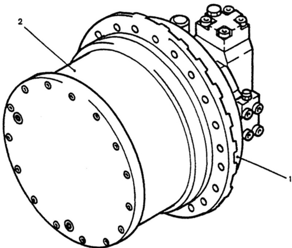 Kobelco YN53D00001F2 - Slutdrev för Byggmaskiner: bild 1 Kobelco YN53D00001F2 - Slutdrev för Byggmaskiner: bild 1