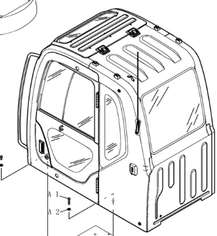 New Holland YN02C00134P1 - YN02C00154F1 - Hytt för Lantbruksmaskiner: bild 1 New Holland YN02C00134P1 - YN02C00154F1 - Hytt för Lantbruksmaskiner: bild 1