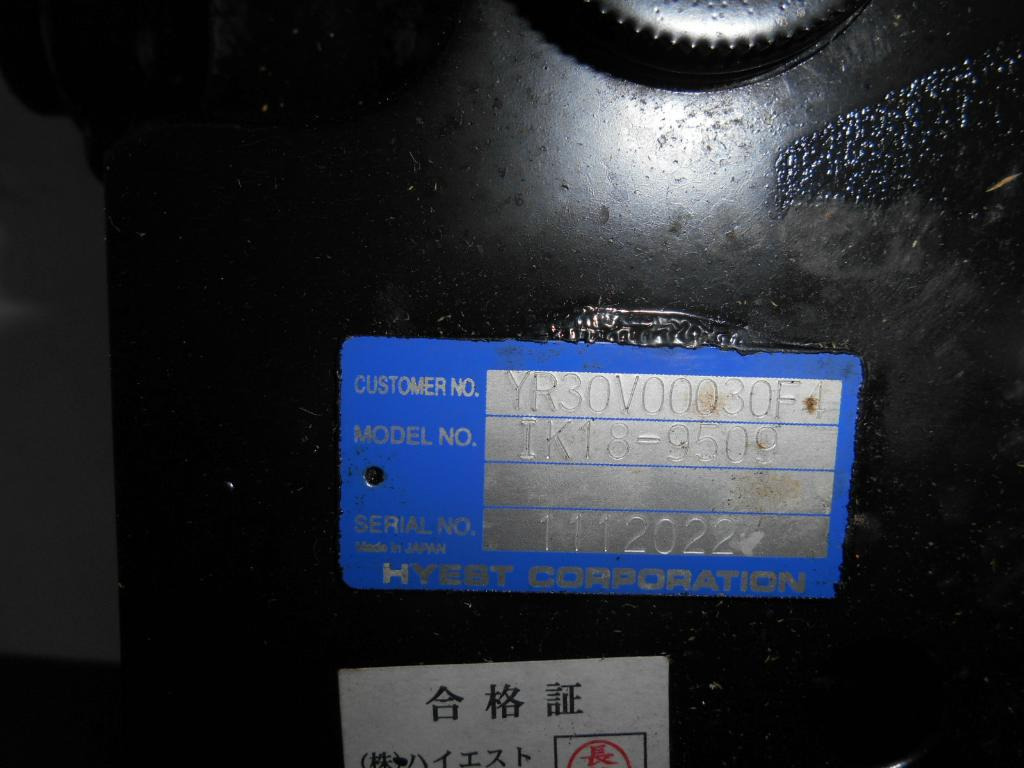 New Holland YR30V00030F4 - IK18-9509 - Hydraulventil för Byggmaskiner: bild 1 New Holland YR30V00030F4 - IK18-9509 - Hydraulventil för Byggmaskiner: bild 1